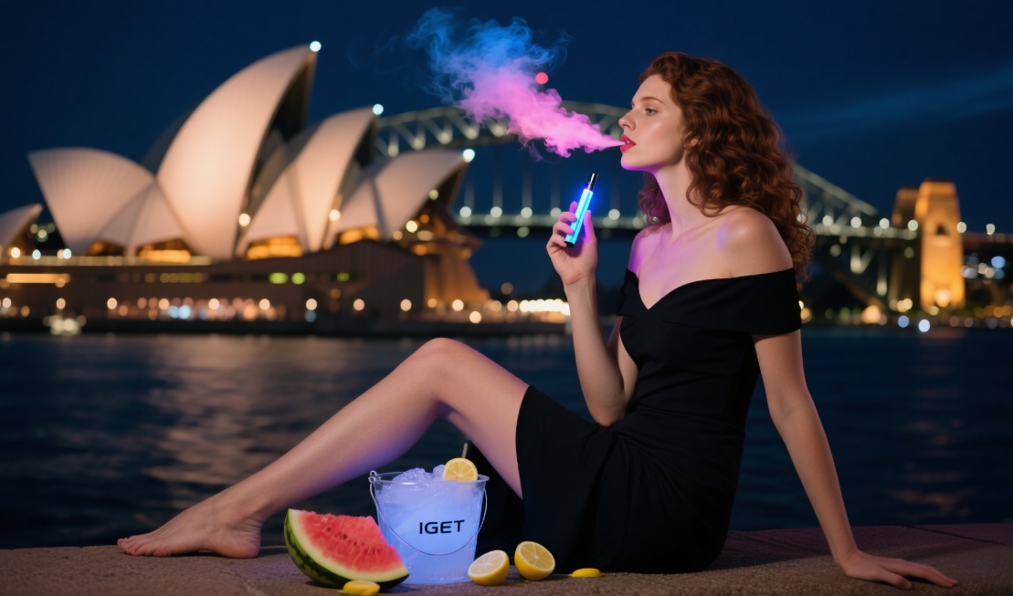 The IGET Moon 5000 Puffs Disposable Vape - Watermelon Ice: A Refreshing Revolution in Australia’s Vaping Scene