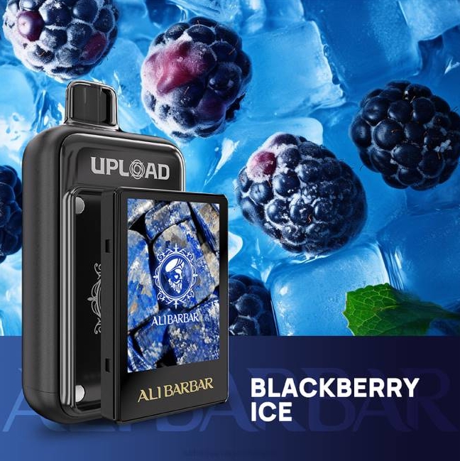 Discover the Alibarbar Upload 25000 Puffs - Blackberry Ice | Disposable Vape: The New Benchmark in Vaping Experience