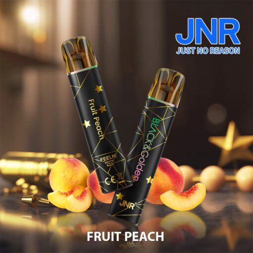 JNR BLACK & GOLDEN  Disposable Vape - Fruit Peach: Sunrise Rituals and the Rise of Disposable Vaping