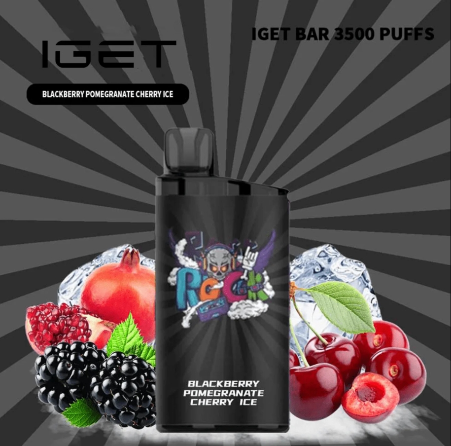 IGET Bar 3500 Puffs Disposable Vape - Blackberry Pomegranate Cherry Ice: A Deep Dive into Flavor and Innovation