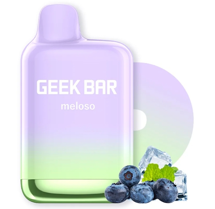 Exploring the Geek Bar Meloso Pro 4000 Puffs Disposable Vape - Blueberry Ice: A Smooth Fusion of Technology and Flavor
