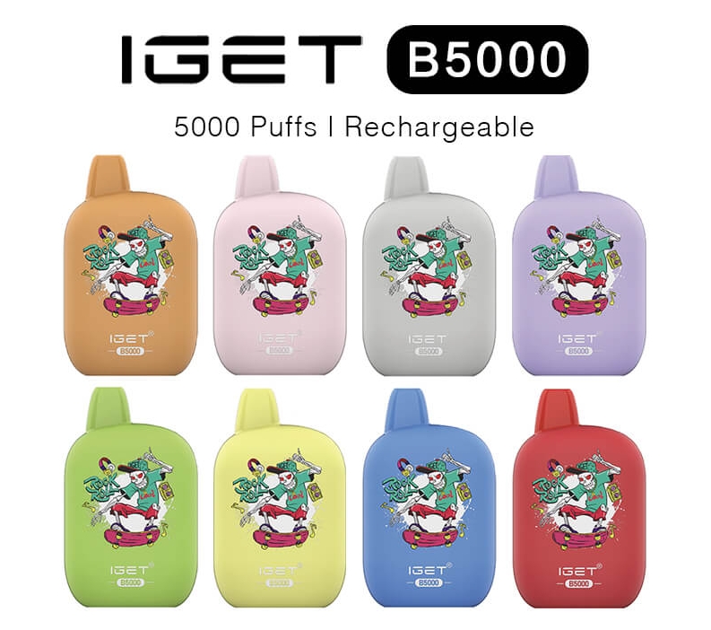 IGET B5000 Vape - Lychee Blackcurrant: A Modern Taste Experience for the Australian Vape Community