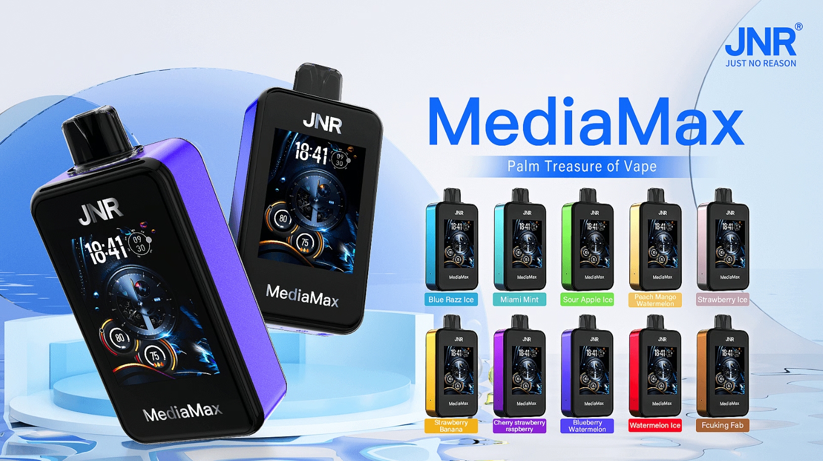 JNR MEDIAMAX 40K Puffs Vape – Strawberry Ice: A Revolution of Flavor and Longevity in Australia's Disposable Vape Scene