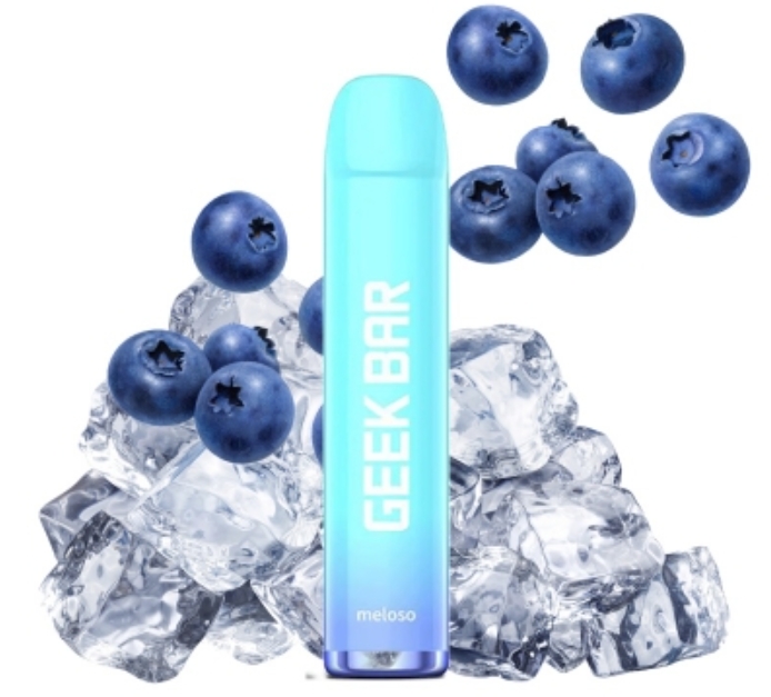 Geek Bar Meloso 600 Puffs Vape – A Chilled Blueberry Ice Sensation Redefining Simplicity