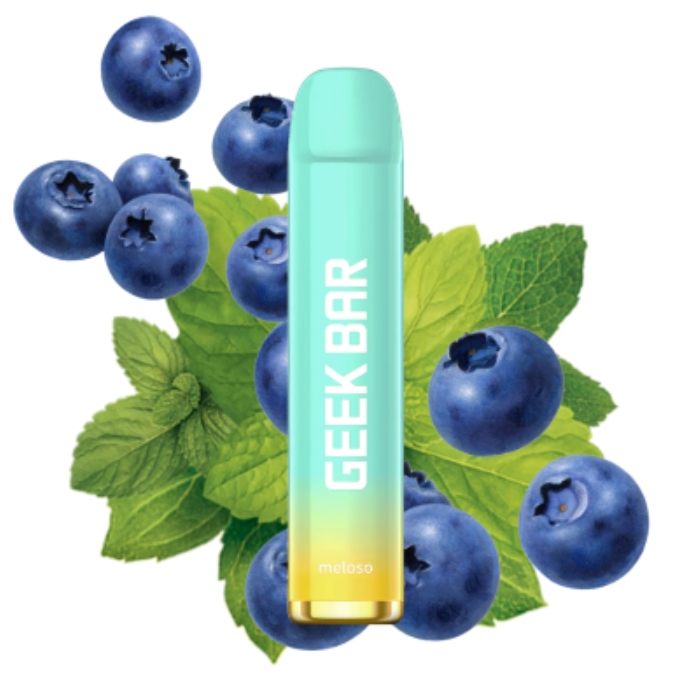 Geek Bar Meloso 600 Puffs Vape - Blackcurrant Menthol: A Burst of Freshness for the Contemporary Australian Vaper