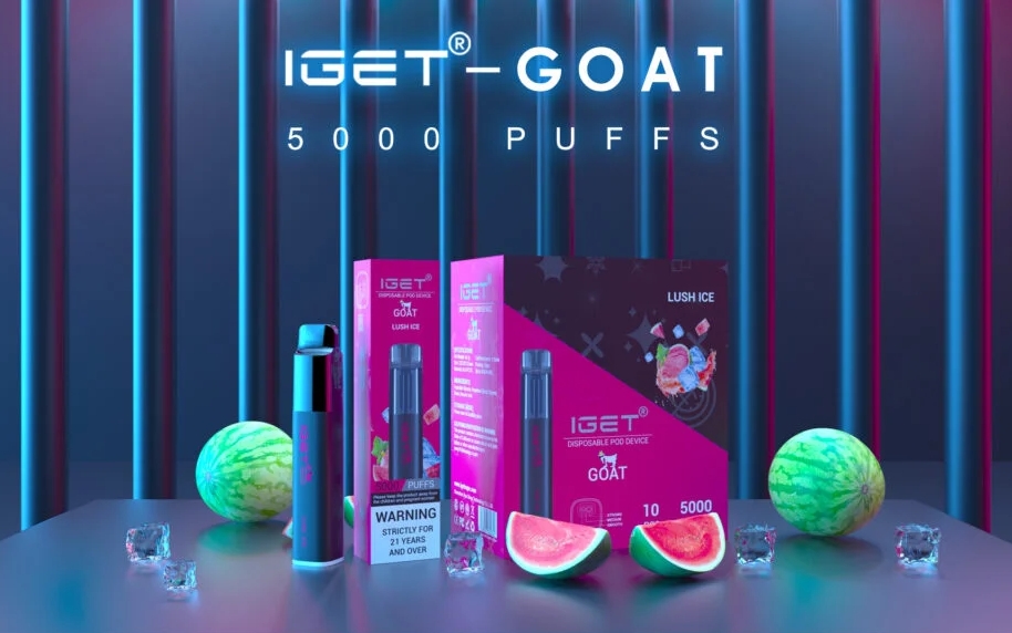 IGET Goat 5000 Puffs Vape - Lush Ice: A Frosty Powerhouse for the Australian Vape Scene