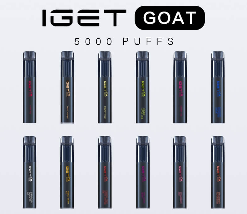 IGET Goat 5000 Puffs Vape - Energy Rush: Power, Flavor, and Modern Design in One