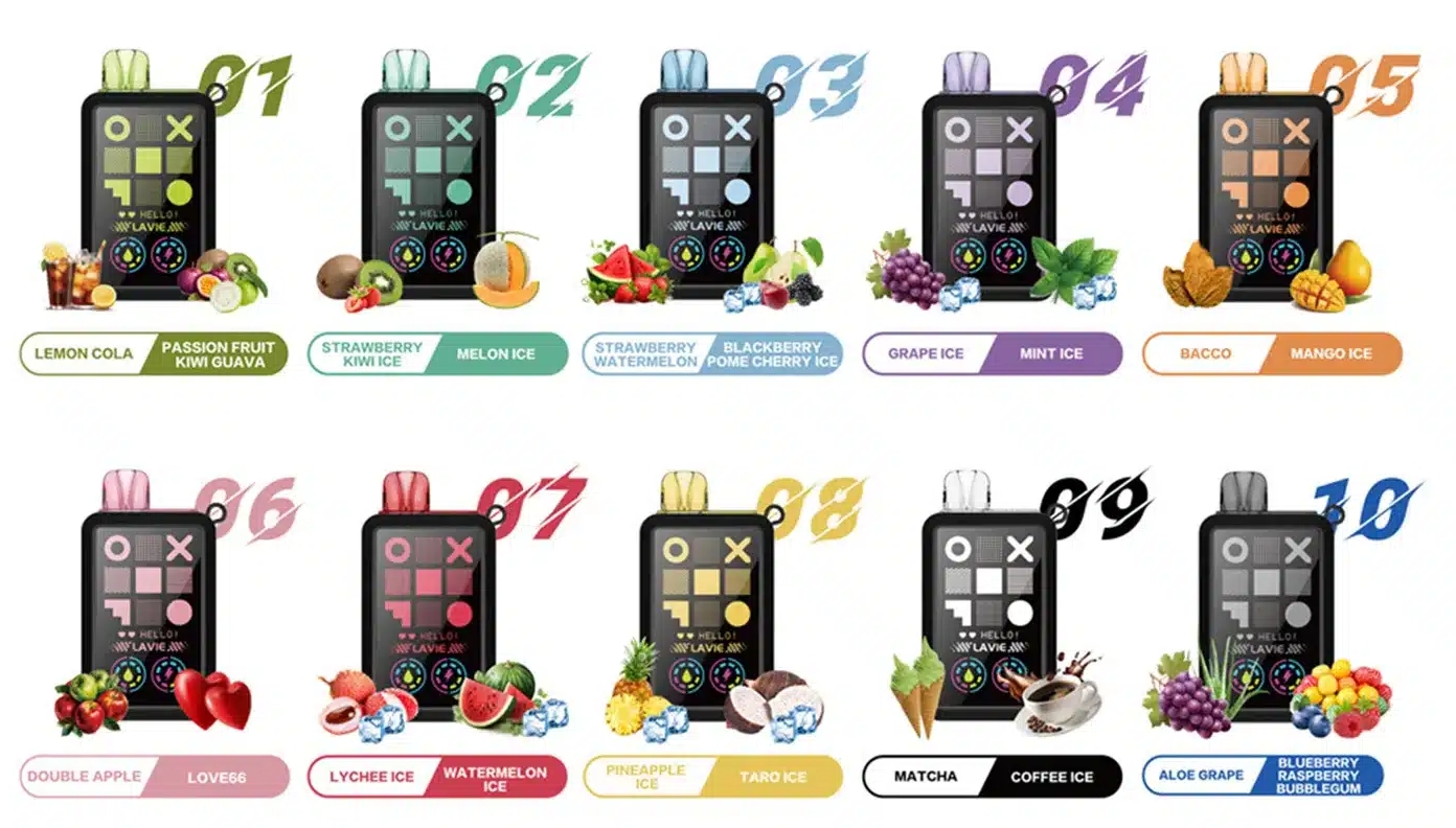 LAVIE Cyber 20000 Puffs Vape - Bacco/Mango Ice: A New Frontier in Flavor Fusion and Longevity