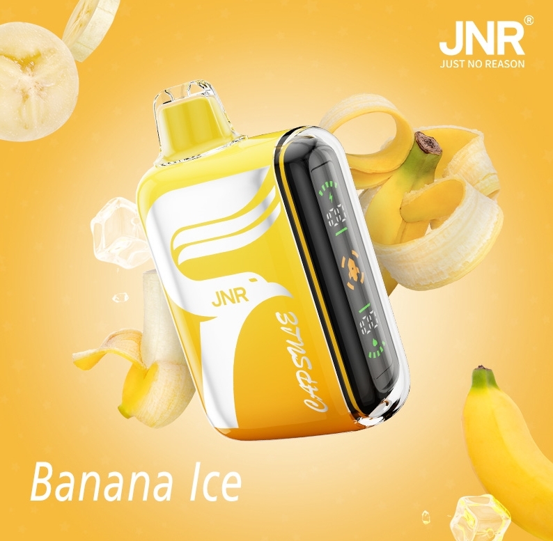Cool Confidence: The Rise of JNR CAPSULE 15000 Puffs Vape – Banana Ice in Australia
