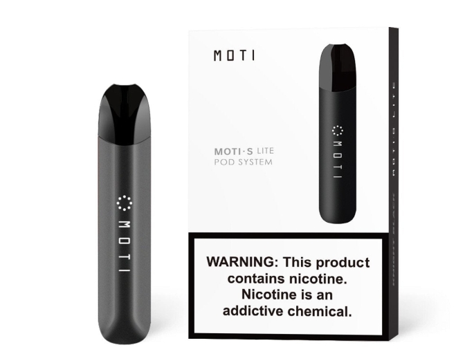 Unveil the Elegance of the MOTI S Lite Premium Vape Device - Knight Black: A Stylish Vaping Revolution