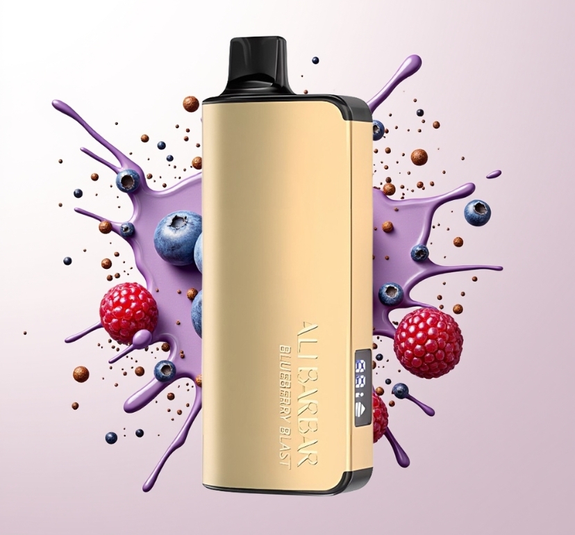 Dive into the Flavorful World of Alibarbar Ingot 9000 Puffs Vape - Blueberry Blast