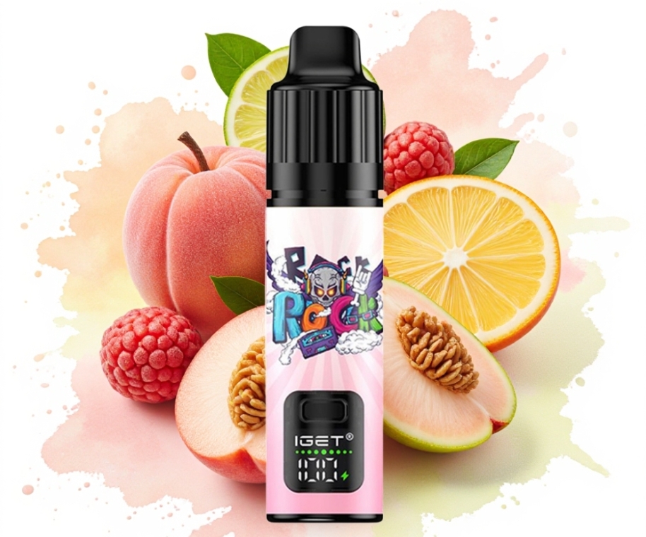 Experience the Refreshing IGET BAR PLUS S3 10000 Puffs Vape - Peach Lychee Lime Ice: A Standout in Australia’s 2025 Vaping Scene