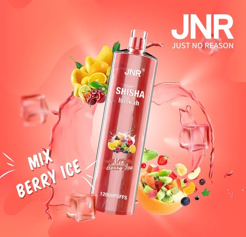 Savor the Flavor: JNR Alien Pod 13000 Puffs Vape - Cherry Berry and JNR Shisha Hookah 12000 Puffs Vape - Mix Berry Ice Light Up Australia’s Vaping Scene
